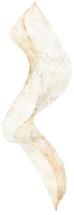 decorative gold banner